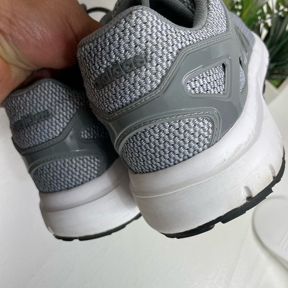 Adidas Gray Athletic Shoes with Lightweight Mesh Design - Picture 4 of 6